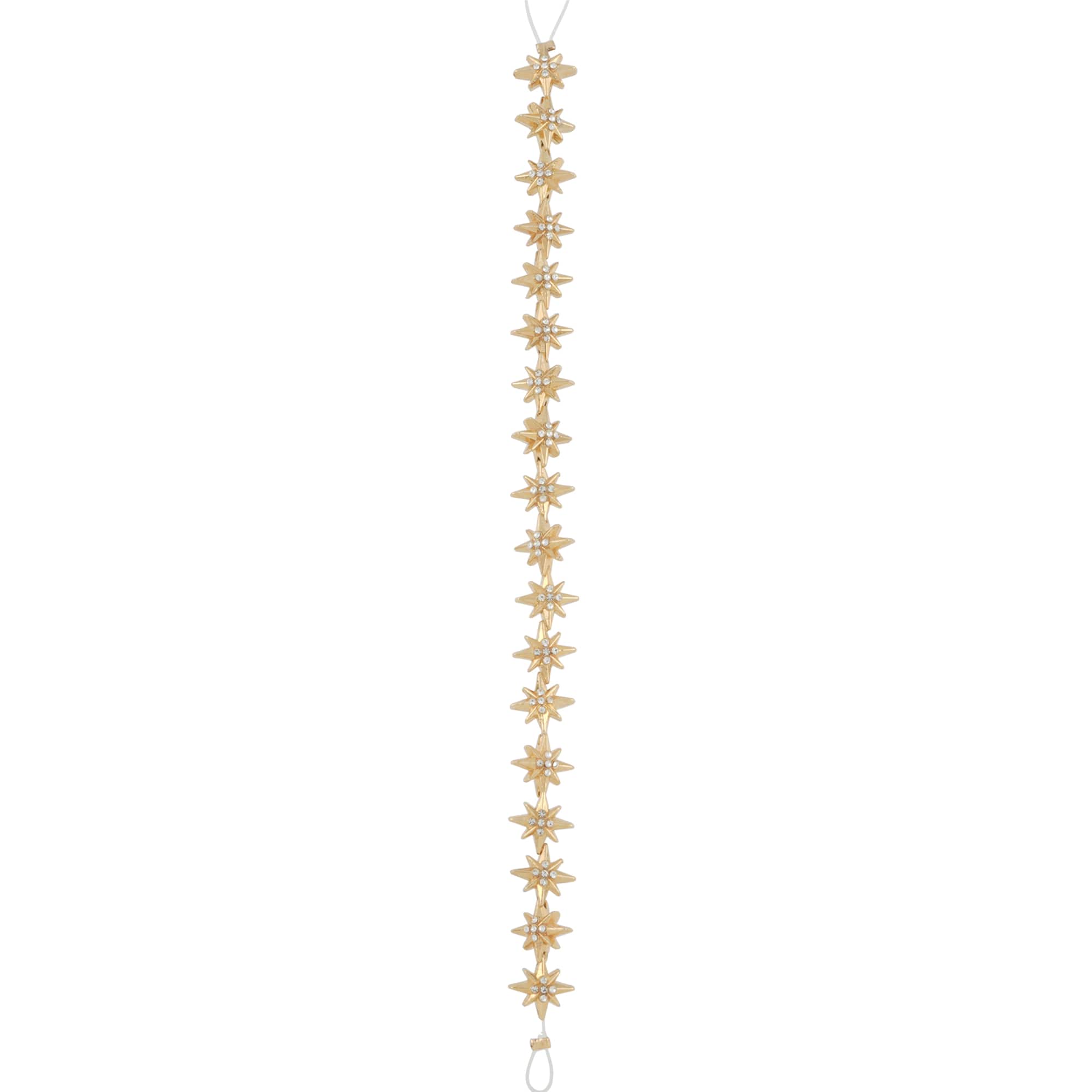 Gold Metal Star Beads, 11mm by Bead Landing™